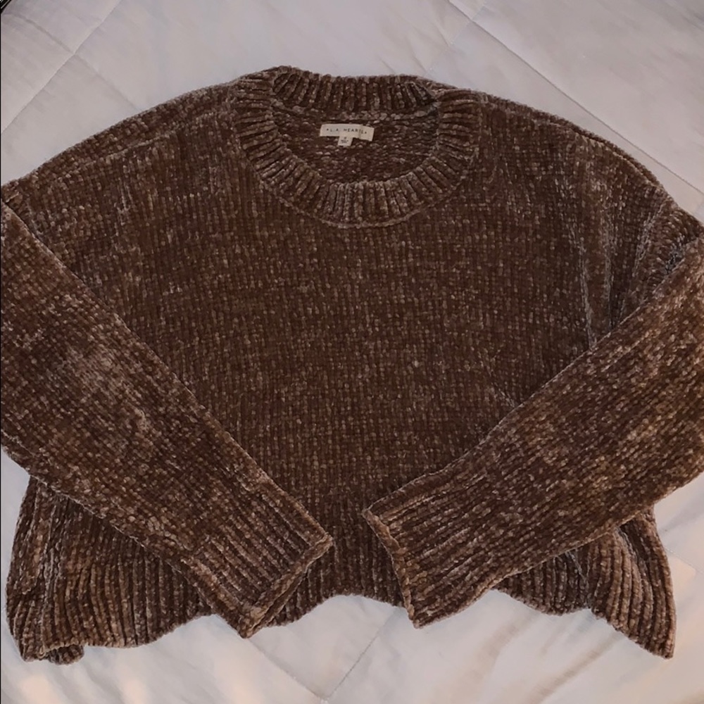 L.A. Hearts- PACSUN Scallop bottom trendy sweater